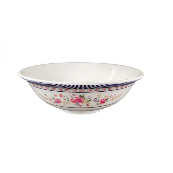 Thunder Group Melamine Asian 70 OZ, 9 3/4" RIMLESS BOWL, ROSE, 1 doz