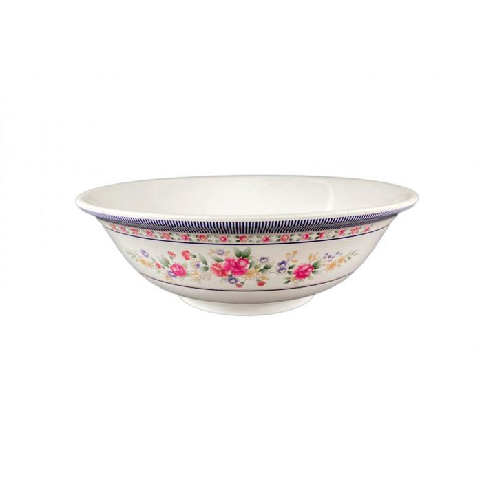 Thunder Group Melamine Asian 96 OZ, 11" RIMLESS BOWL, ROSE, 1 doz