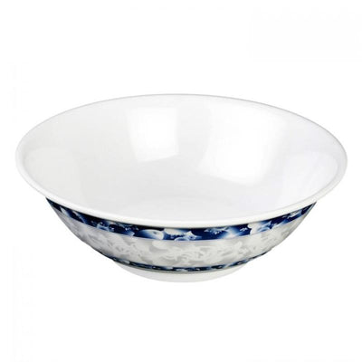 Thunder Group Melamine Asian 96 OZ, 11" RIMLESS BOWL, BLUE DRAGON,1 doz