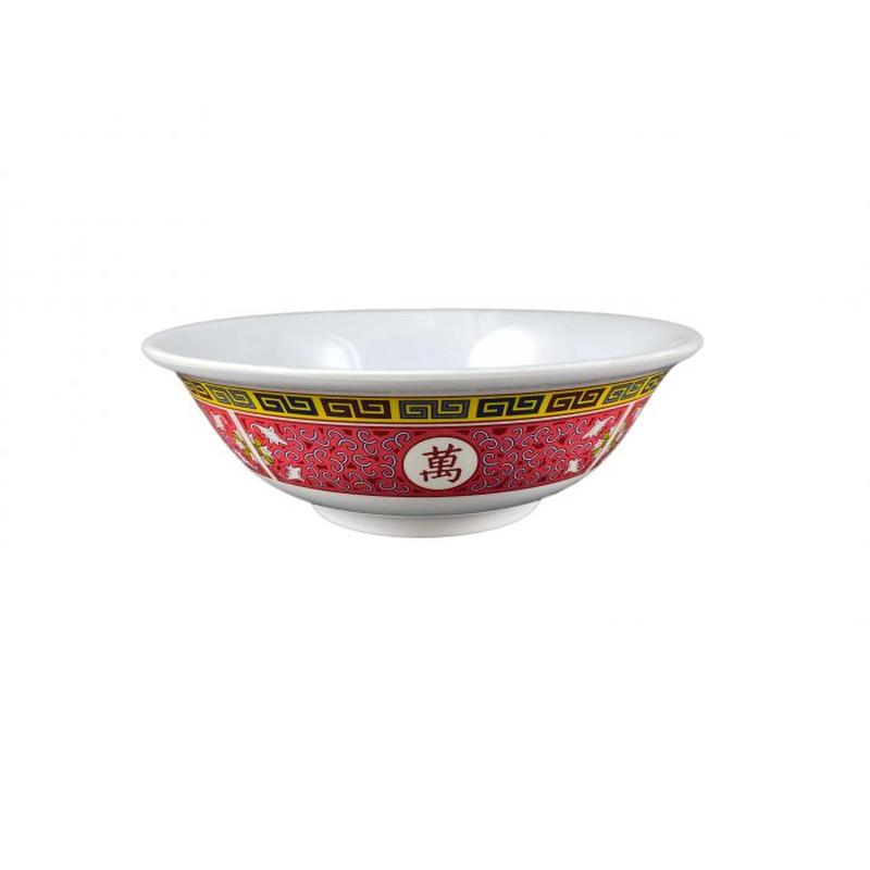 Thunder Group Melamine Asian 96 OZ, 11" RIMLESS BOWL, LONGEVITY, 1 doz