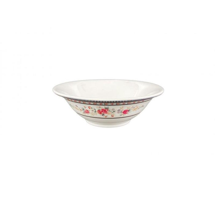 Thunder Group Melamine Asian 15 OZ, 6" DEEP BOWL, ROSE, 1 doz