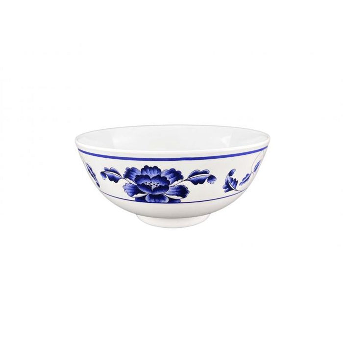 Thunder Group Melamine Asian 39 OZ, 7" RICE BOWL, LOTUS,1 doz