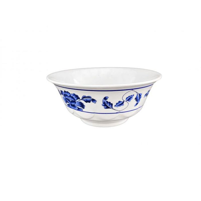 Thunder Group Melamine Asian 25 OZ, 6 1/4" SCALLOPED BOWL, LOTUS,1 doz