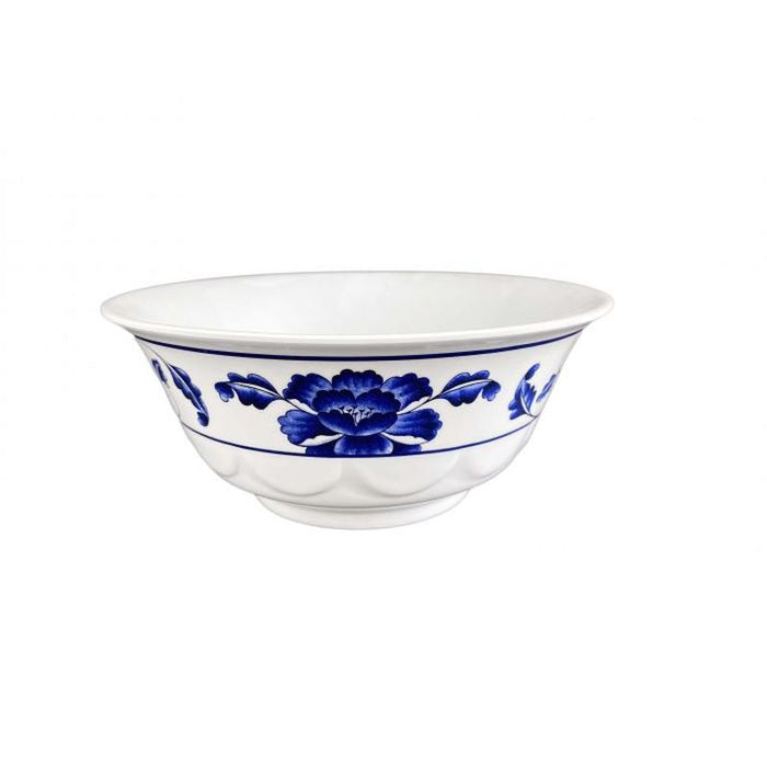 Thunder Group Melamine Asian 53 OZ, 8 1/4" SCALLOPED BOWL, LOTUS,1 doz