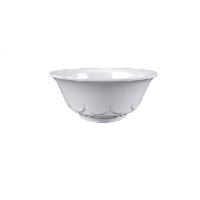 Thunder Group Melamine Asian 53 OZ, 8 1/4" SCALLOPED BOWL,IMPERIAL,1 doz