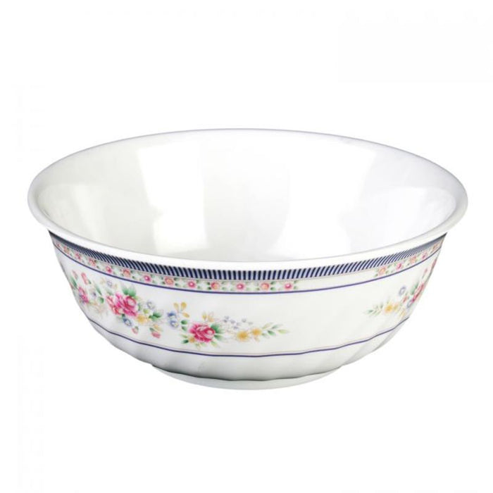 Thunder Group Melamine Asian 21 OZ, 6" SWIRL BOWL, ROSE, 1 doz