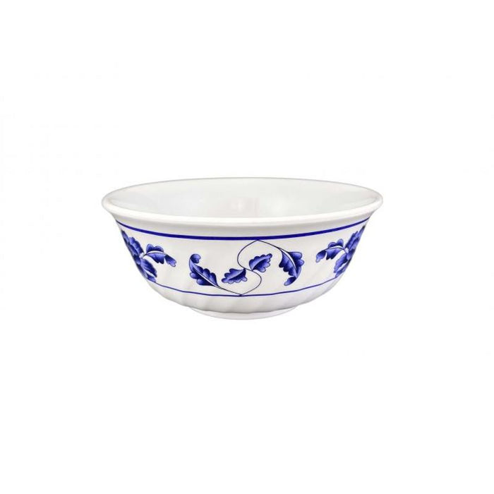 Thunder Group Melamine Asian 21 OZ, 6" SWIRL BOWL, LOTUS,1 doz