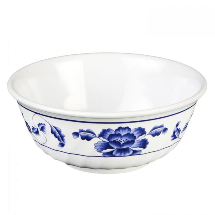 Thunder Group Melamine Asian 21 OZ, 6" SWIRL BOWL, LOTUS,1 doz