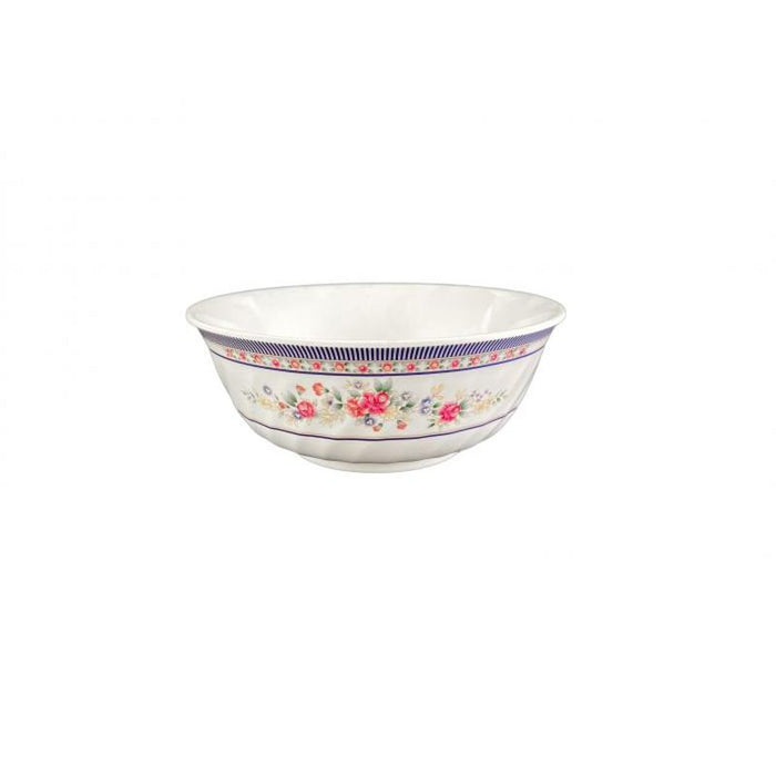 Thunder Group Melamine Asian 32 OZ, 6 7/8" SWIRL BOWL, ROSE, 1 doz