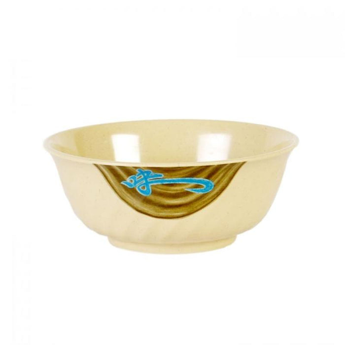 Thunder Group Melamine Asian 32 OZ, 6 7/8" SWIRL BOWL, WEI , 1 doz
