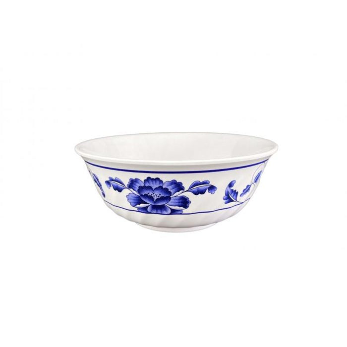 Thunder Group Melamine Asian 32 OZ, 6 7/8" SWIRL BOWL, LOTUS,1 doz