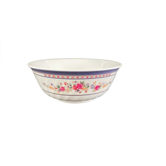 Thunder Group Melamine Asian 48 OZ, 8" SWIRL BOWL, ROSE, 1 doz