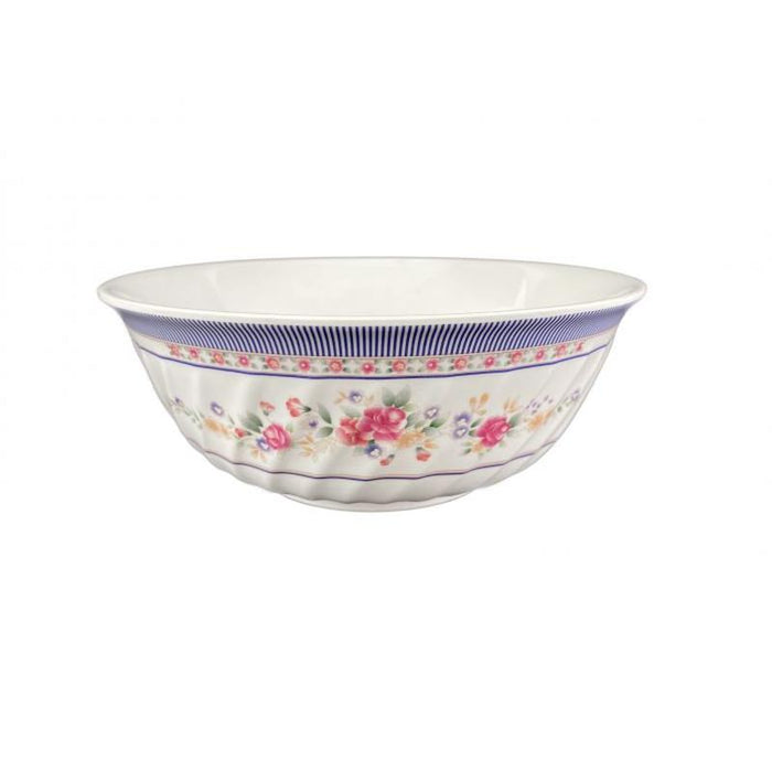 Thunder Group Melamine Asian 72 OZ, 9" SWIRL BOWL, ROSE, 1 doz