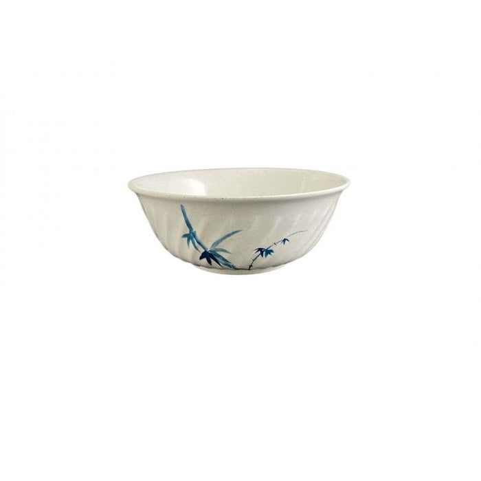 Thunder Group Melamine Asian 72 OZ, 9" SOBA BOWL, BLUE BAMBOO,1 doz