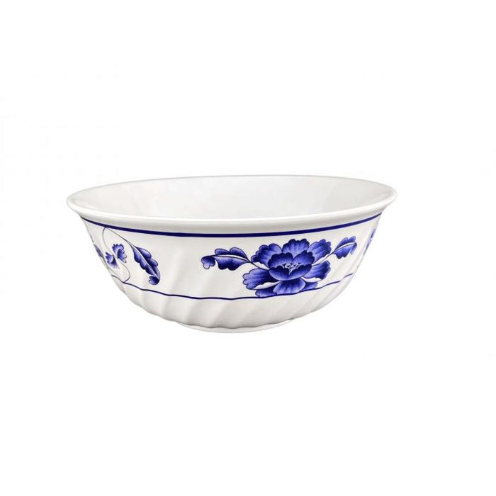 Thunder Group Melamine Asian 72 OZ, 9" SWIRL BOWL, LOTUS,1 doz