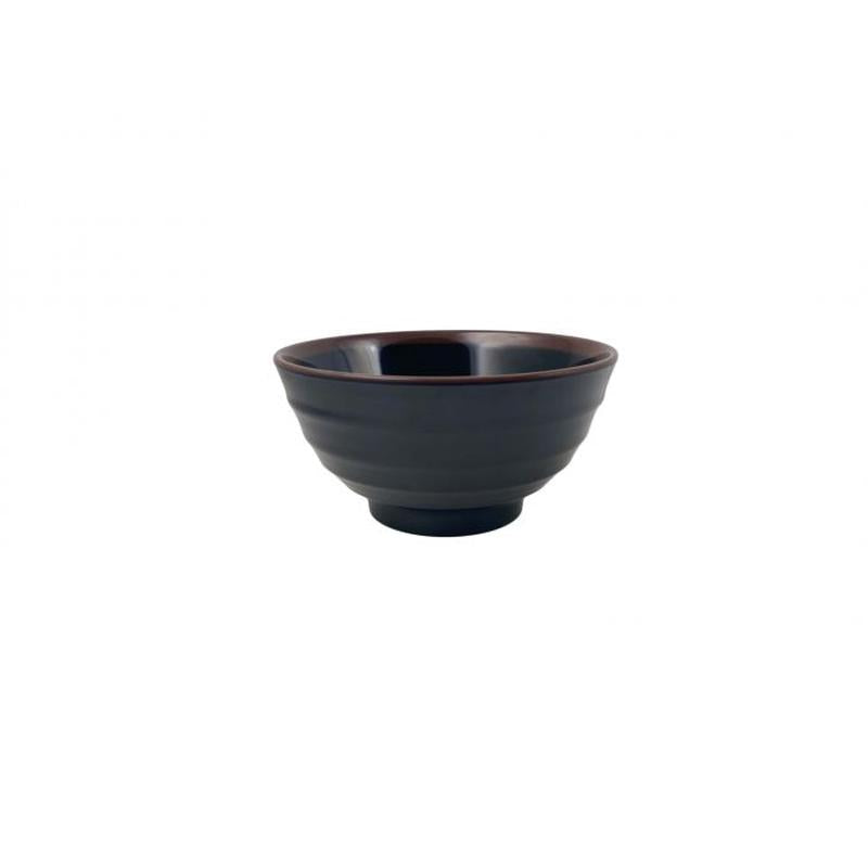 Thunder Group Melamine Asian 32 OZ, 6 3/4" SOUP BOWL, TENMOKU, 1 doz