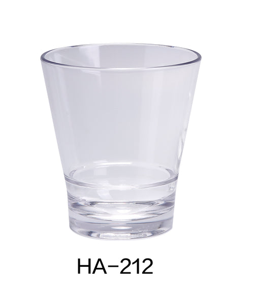Yanco HA-212 Hawaii 3.5" ROCKS 12 OZ, , Color: Clear, Material: Plastic, Pack of 24