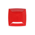 Thunder Group Melamine Asian 28 OZ, 8 1/2 SQUARE SALAD BOWL, 1 5/8 DEEP, PURE RED, 1 doz