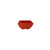 Thunder Group Melamine Asian 2 1/2 OZ, 2 5/8 SQUARE BOWL, 1 3/8 DEEP, PURE RED, 1 doz