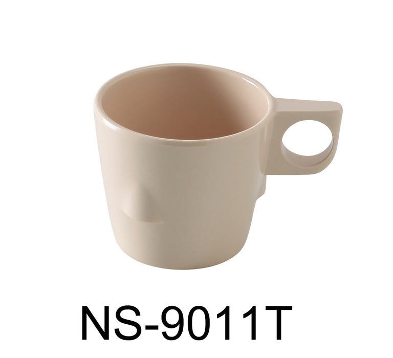Yanco NS-9011T Nessico Coffee/Tea Cup, , Color: Tan, Material: Melamine, Pack of 48
