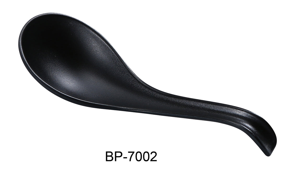 Yanco BP-7002 Black Pearl-2 Spoon, , Color: Black, Material: Melamine, Pack of 72