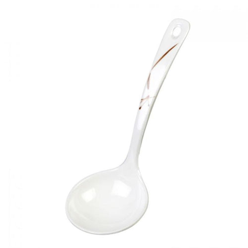 Thunder Group Melamine Asian 1 OZ, 7" X 2 1/2" SOUP LADLE BAMBOO, 5 doz