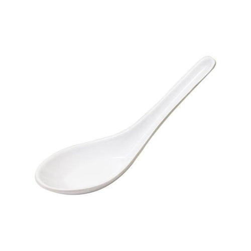 Thunder Group Melamine Asian 3/4 OZ,Â 5 5/8" x 1 5/8" WON TON SOUP SPOON, IMPERIAL, 5 doz