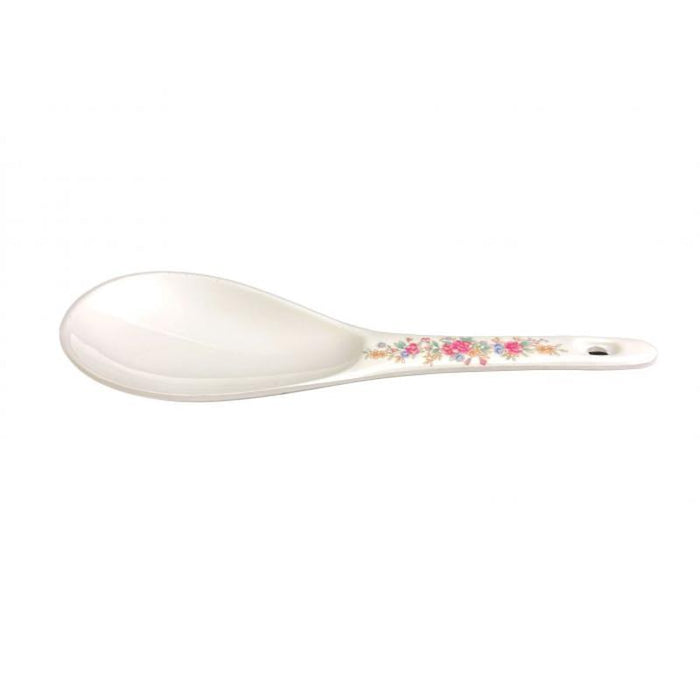 Thunder Group Melamine Asian 1 1/2 OZ, 8 1/4" X 2 3/4" RICE LADLE, ROSE,  2 doz