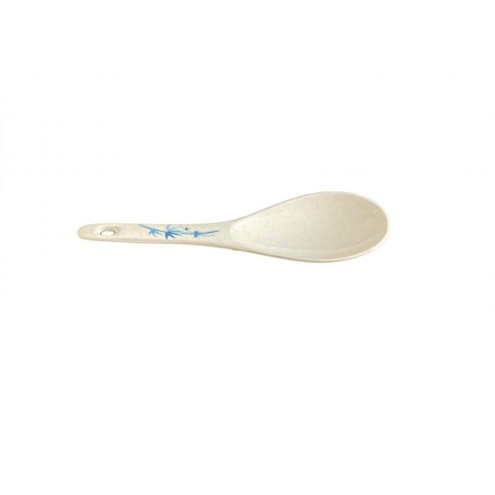 Thunder Group Melamine Asian 1 1/2 OZ, 8 1/4" X 2 3/4" RICE LADLE, BLUE BAMBOO, 2 doz