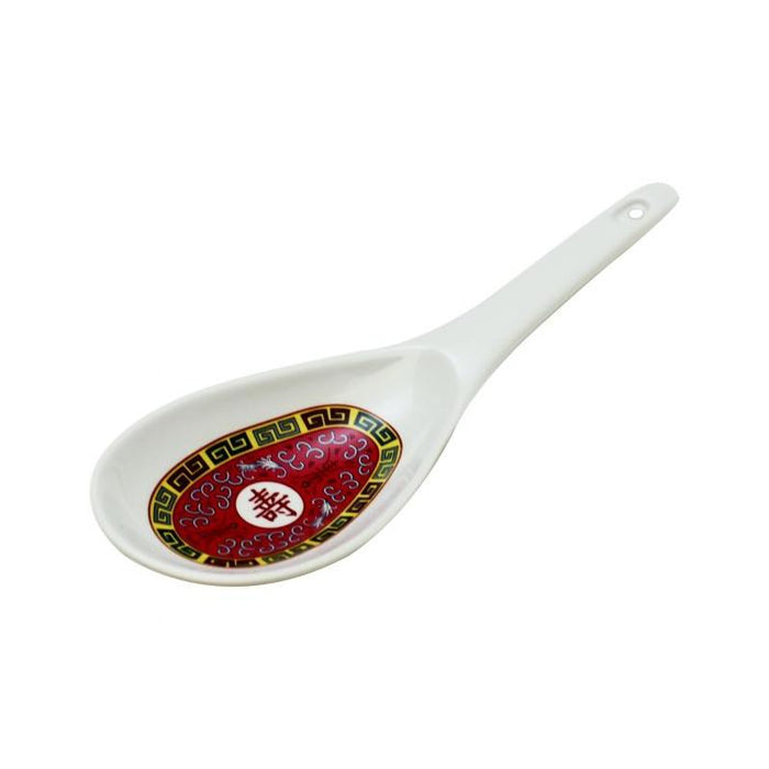 Thunder Group Melamine Asian 1 1/2 OZ, 8 1/4" X 2 3/4" RICE LADLE, LONGEVITY,  2 doz