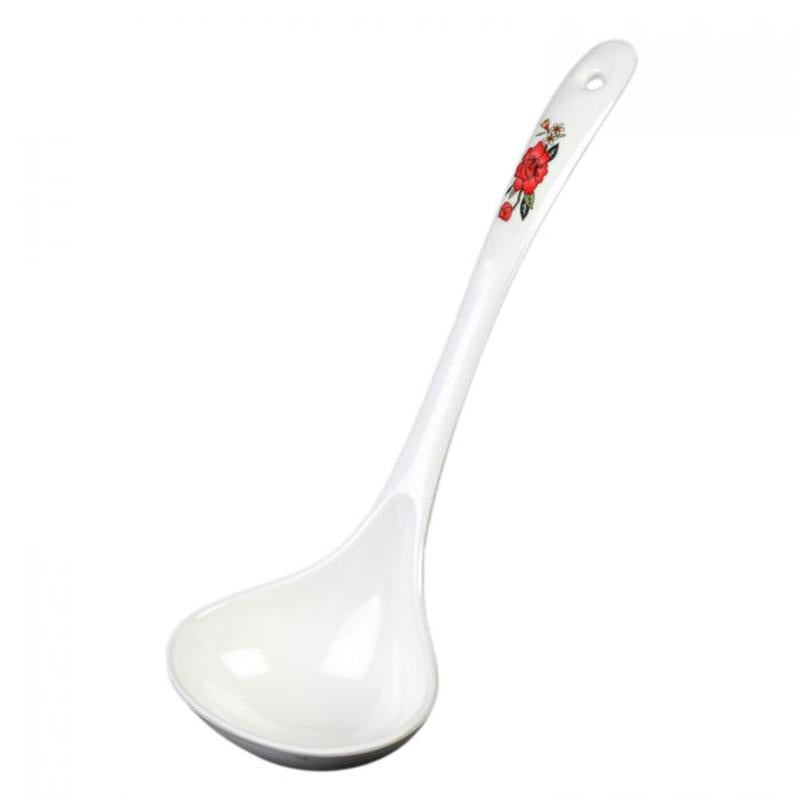 Thunder Group Melamine Asian 2 1/2 OZ, 9 3/4" X 3 3/8" SOUP LADLE, THAILAND, 2 doz