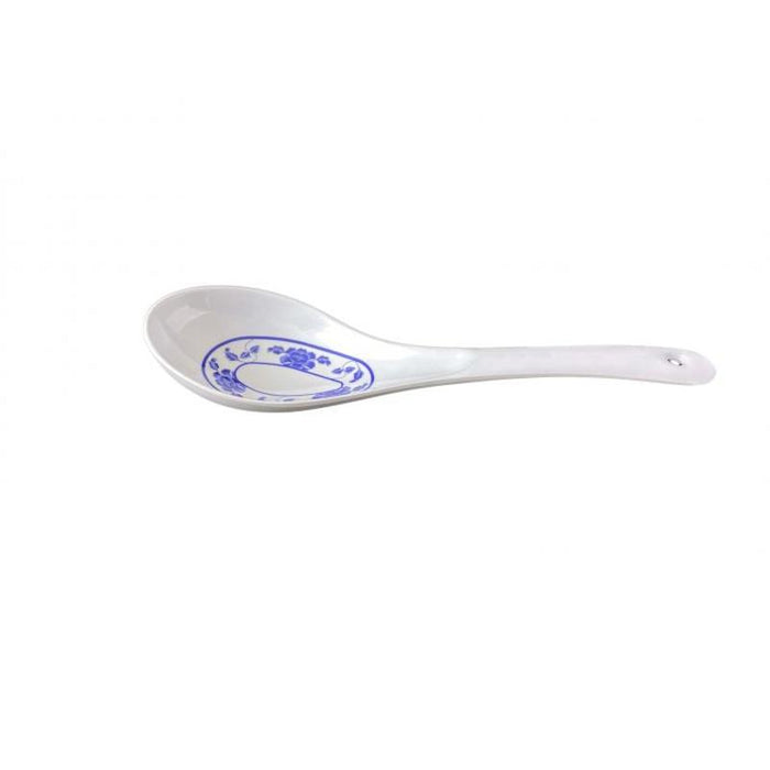 Thunder Group Melamine Asian 2 1/2 OZ, 8 3/4" X 2 3/4" LADLE/SPOON, LOTUS,1 doz