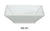 Yanco Rome RM-307 Square Deep Plate, Melamine (4 Dz)