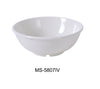 Yanco MS-5807IV Mile Stone Salad Bowl, Shape: Round, Color: Ivory, Material: Melamine, Pack of 24