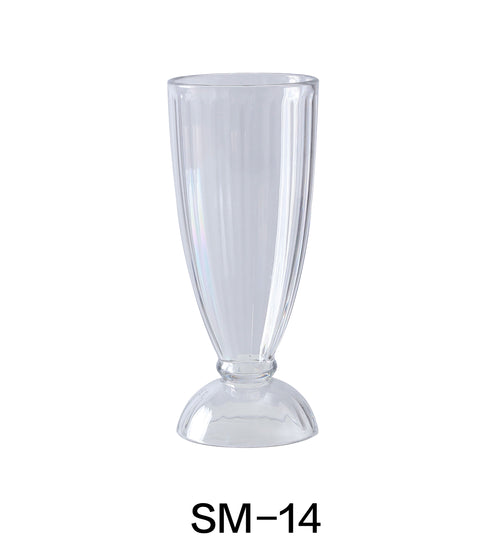 Yanco SM-14 Stemware Beverage Glass, , Color: Clear, Material: Plastic, Pack of 24