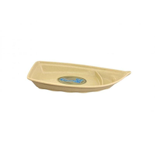 Thunder Group Melamine Asian 13 OZ, 9 1/2" X 4 1/2" SUSHI BOAT (S), WEI , 1 doz