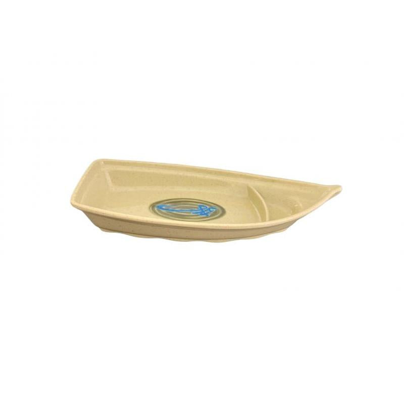 Thunder Group Melamine Asian 13 OZ, 9 1/2" X 4 1/2" SUSHI BOAT (S), WEI , 1 doz