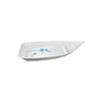 Thunder Group Melamine Asian 22 OZ, 12" X 5 1/2" SUSHI BOAT (M), BLUE BAMBOO,1 doz
