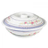 Thunder Group Melamine Asian 75 OZ, 10" SERVING BOWL W/ LID, ROSE, Pack of 1