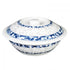 Thunder Group Melamine Asian 80 OZ, 11" SERVING BOWL W/ LID, BLUE DRAGON, Pack of 1