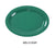 Yanco MS-212GR Mile Stone Oval Platter, Shape: Oval, Color: Green, Material: Melamine, Pack of 12