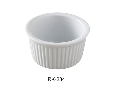 Yanco RK-234 Ramekin, Shape: Round, Color: White, Material: China, Pack of 48