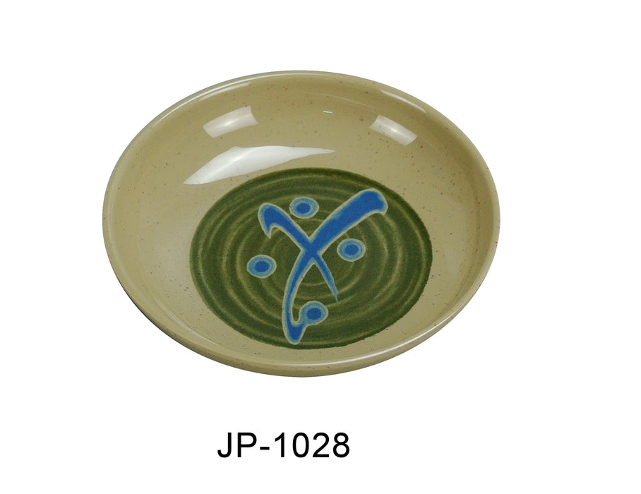 Yanco JP-1028 Japanese Sauce Dish, Shape: Round, Color: Sand, Material: Melamine, Pack of 72