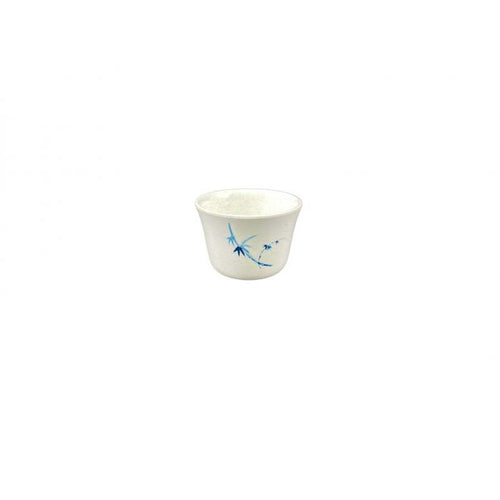 Thunder Group Melamine Asian 5 OZ, 3 1/8" TEA CUP, BLUE BAMBOO,1 doz