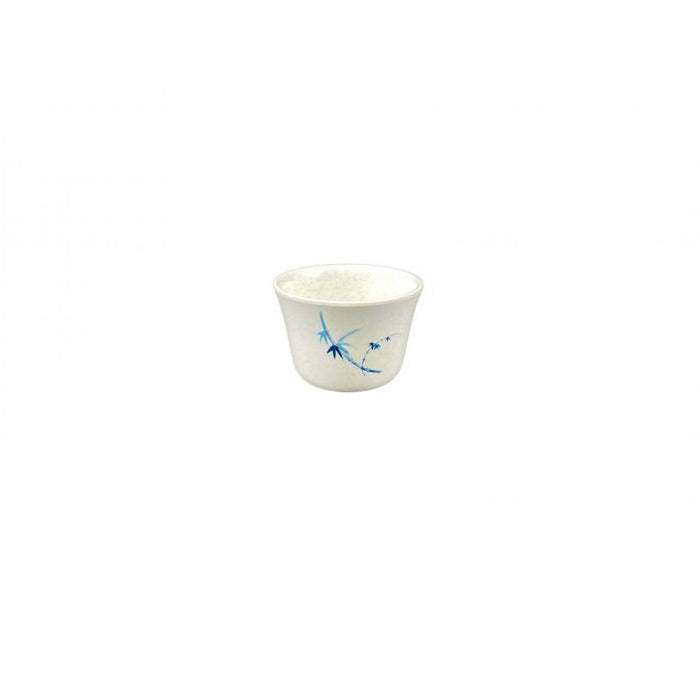 Thunder Group Melamine Asian 5 OZ, 3 1/8" TEA CUP, BLUE BAMBOO,1 doz