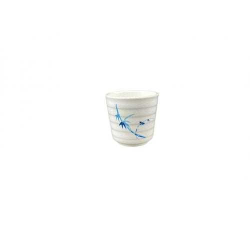 Thunder Group Melamine Asian 11 OZ, 3 1/2" TEA CUP, BLUE BAMBOO,1 doz