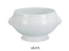 Yanco LB-215 Lion Bouillon Bowl, Shape: Novelty, Color: White, Material: China, Pack of 24