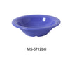 Yanco MS-5712BU Mile Stone Soup Bowl, Shape: Round, Color: Blue, Material: Melamine, Pack of 48