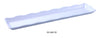 Yanco DC-6021W Deli Collection Scallop Edged Display Tray, Shape: Rectangular, Color: White, Material: Melamine, Pack of 12