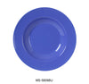 Yanco MS-5809BU Mile Stone Pasta Bowl, Shape: Round, Color: Blue, Material: Melamine, Pack of 24